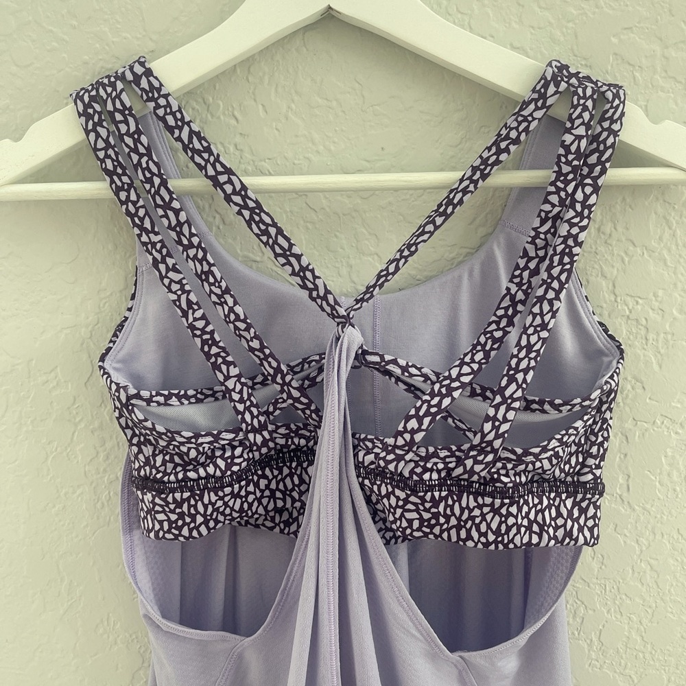 LULULEMON No Limit Tank Top Purple Size 6 - Picture 6 of 7